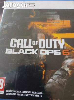 Akció Ps5 Eredeti Játék : 24. Call of Duty Black Ops 6 ( karcmentes)