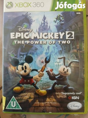 Akció Xbox 360 Eredeti Játék : 102. Disney Epic Mickey 2 ( hajszálkar