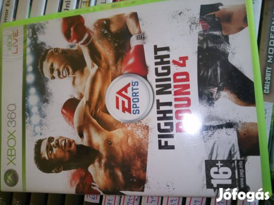 Akció Xbox 360 Eredeti Játék : 10. Fight Night Round 4 ( karcmentes)