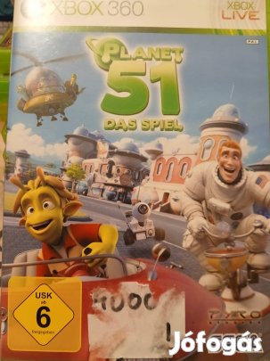 Akció Xbox 360 Eredeti Játék : 134. Planet 51 The Game ( hajszálkar