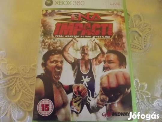 Akció Xbox 360 Eredeti Játék : 21. TNA Impact Total Nonstop Action