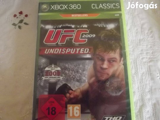 Akció Xbox 360 Eredeti Játék : 42. UFC 2009 ( karcmentes)