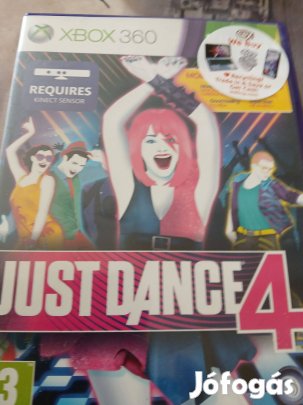 Akció Xbox 360 Eredeti Játék : 53. Kinect Just dance 4 ( karcmentes)