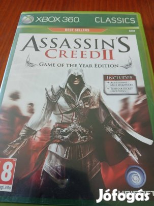 Akció Xbox 360 Eredeti Játék : 6. Assassins Creed 2