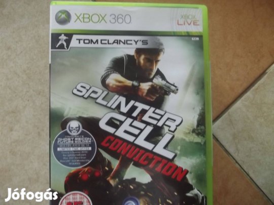 Akció Xbox 360 Eredeti Játék : 73. Tom Clancys Splinter Cell Convictio