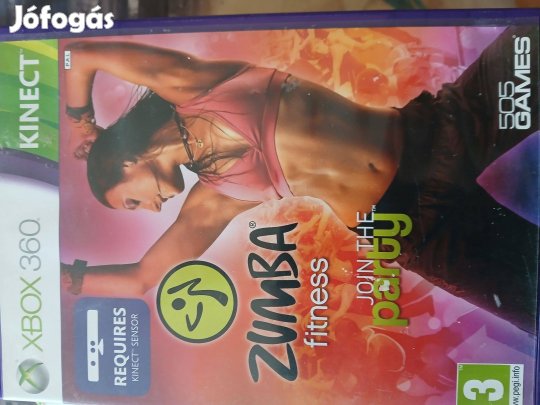 Akció Xbox 360 Eredeti Játék : 74. Kinect Zumba Fitness Party ( karc