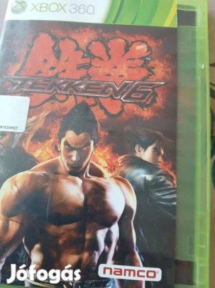 Akció Xbox 360 Eredeti Játék : 8. Tekken 6 ( karcmentes)