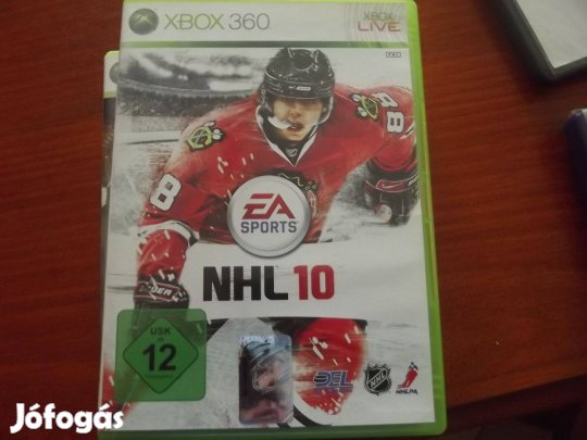 Akció Xbox 360 Eredeti Játék : NHL 10 ( karcmentes