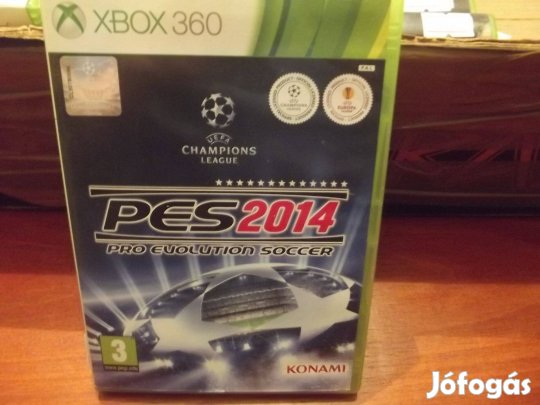 Akció Xbox 360 Eredeti Játék : Pro Evolution Soccer 2014 ( karcmentes