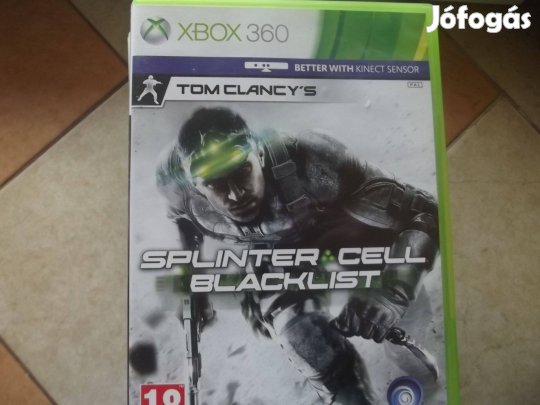 Akció Xbox 360 - One Eredeti játék : Tom Clancys Splinter Cell Black