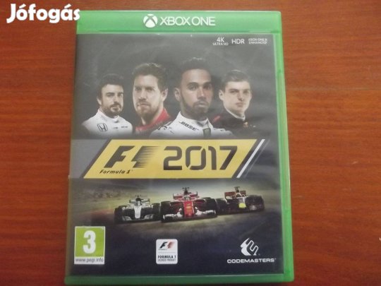 Akció Xbox One Eredeti Játék: 44. F1 2017 ( karcmentes )