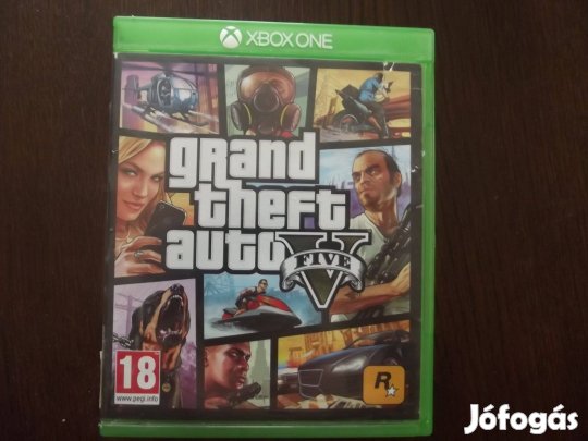 Akció Xbox One Eredeti Játék : 22. Grand Theft Auto 5