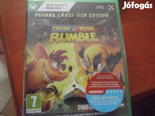 Akció Xbox One Eredeti Játék : Crash Team Rumble Új Bontatlan