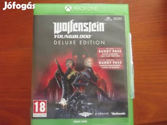 Akció Xbox One Eredeti Játék : Wolfenstein Youngblood Deluxe Editio