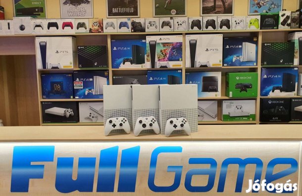 Akció Xbox One S 500GB Garanciával üzletből akár több kontrollerrel is