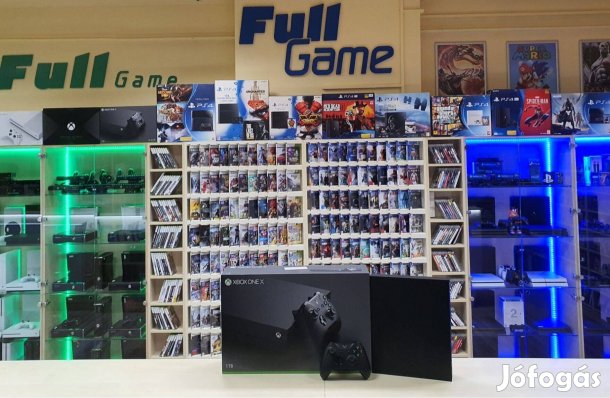 Akció Xbox One X 1TB Bevizsgált Garanciával videojáték üzletből