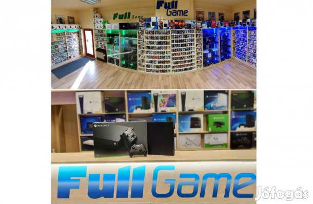 Akció Xbox One X 1TB Bevizsgált Garanciával videojáték üzletből