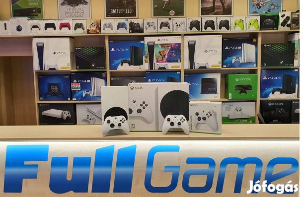 Akció Xbox Series S 512GB Garanciával üzletből akár több kontrollerrel