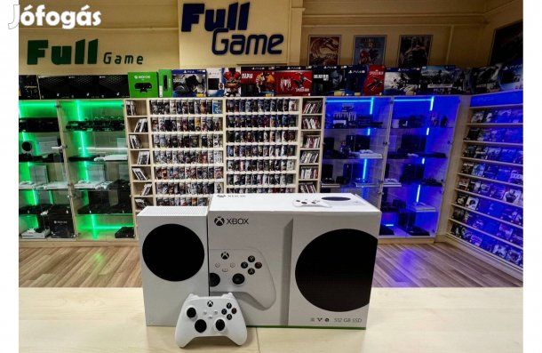 Akció Xbox Series S 512GB Garanciával üzletből konzol beszámítás is