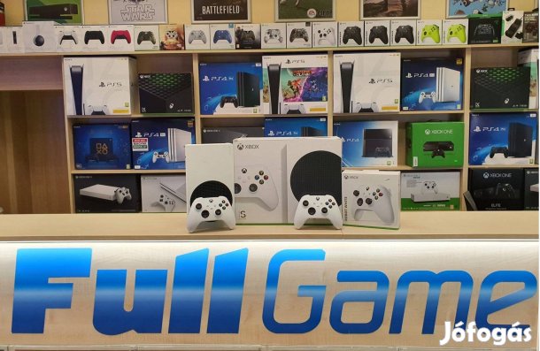 Akció Xbox Series S Garanciával üzletből akár több kontrollerrel is