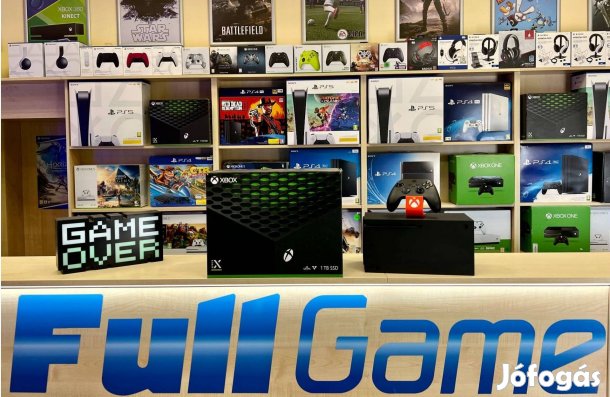 Akció Xbox Series X 1TB Lemezes Garanciával konzol beszámítás is