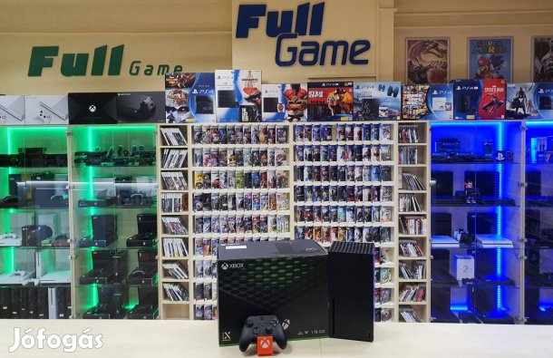 Akció Xbox Series X 1TB Lemezes Garanciával üzletből konzol beszámítás