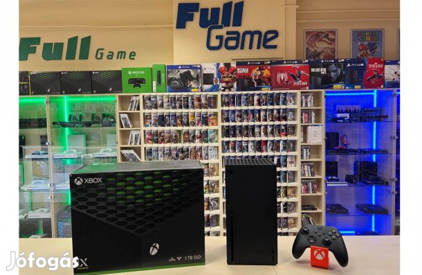 Akció Xbox Series X 1TB Lemezes Garanciával videojáték üzletből