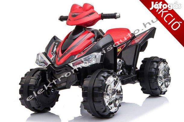 Akció! 12V-os GT quad egyszemélyes elektromos kisautó