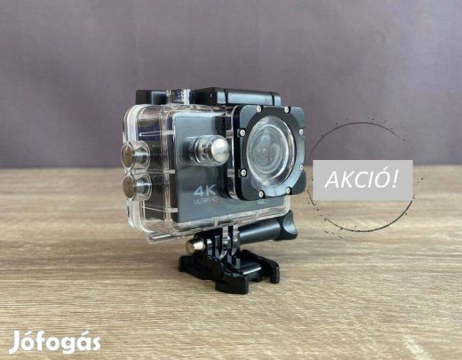 Akció! 4K Ultrahd wifi kamera, sportkamera, akciókamera!