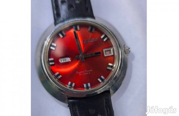 Akció! Automata Citizen Crystal Seven karóra (42mm-es)