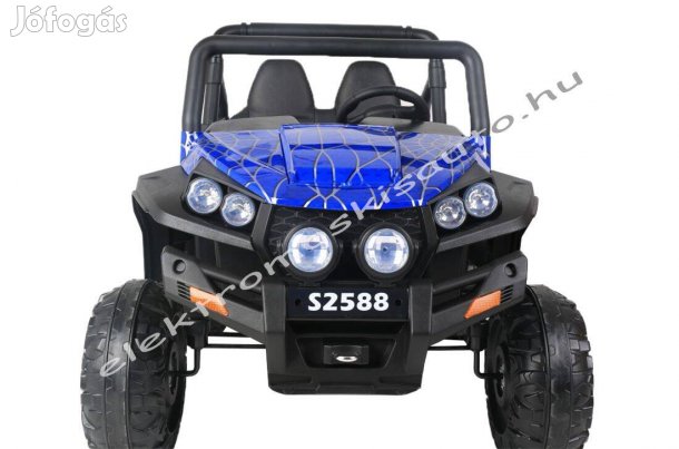 Akció! Eredeti Buggy XXL licenc 24V kétsz. lakk kék elektromos kisautó