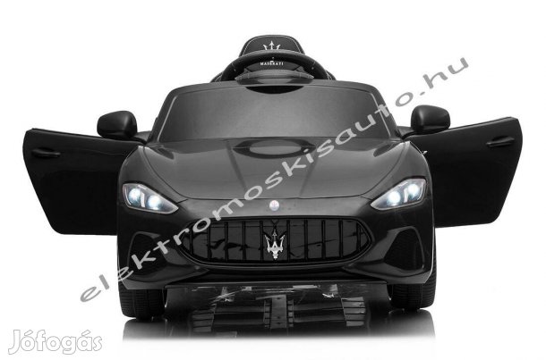 Akció! Fekete Maserati Granturismo Sport egyszem. elektromos kisautó