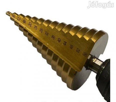 Akció! HSS lépcsősfúró kúpos fúró karácsonyfafúró 4-56mm