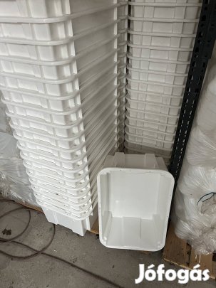 Akció! Műanyag, láda, szüretelő, húsos, húsipari, tejes 