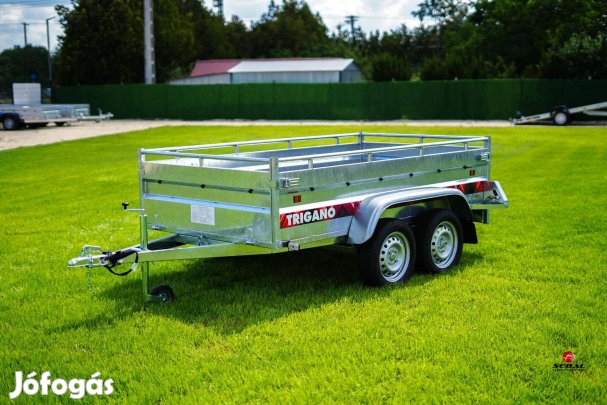 Akció! Új erősített utánfutó (253x134cm) Szekszárdon most 669.000 Ft