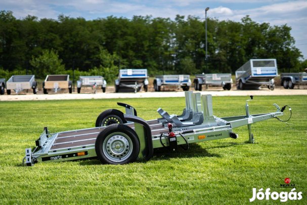Akció! Új süllyeszthető quad- és motorszállító utánfutó - 1.049.000 Ft