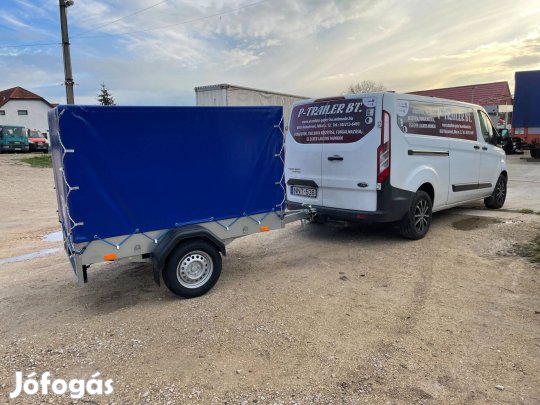 Akció! Utólsó darab ponyvás utánfutó