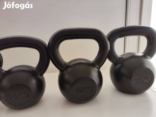Akció! Vadonatúj! 20kg öntöttvas kettlebell