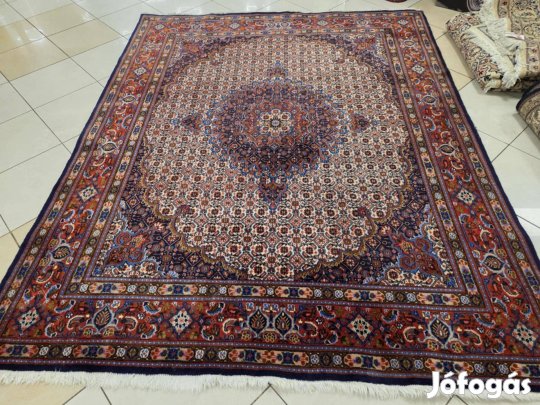 Akció!! Álomszép iráni moud 206x260 kézi gyapjú perzsa szőnyeg FZ100