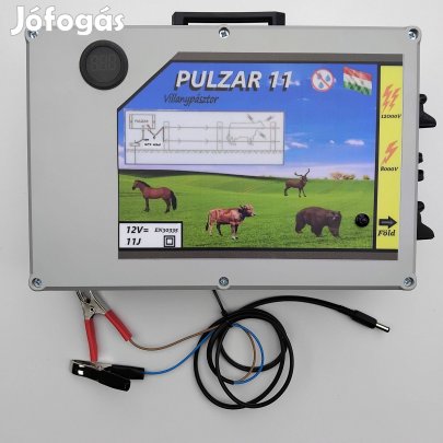 Akció!! Pulzar11 villanypásztor dual üzemű Nagyon erős 11J