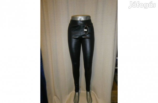 Akció ! Új, bélelt, bőrhatású leggings, több méretben, moletti is