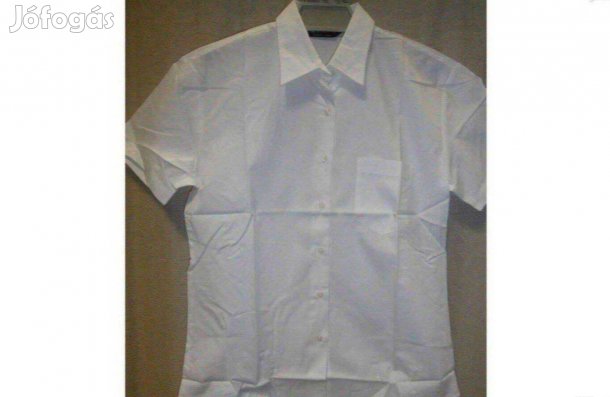 Akció ! Új, elegáns női fehér blúz, mérete: XS