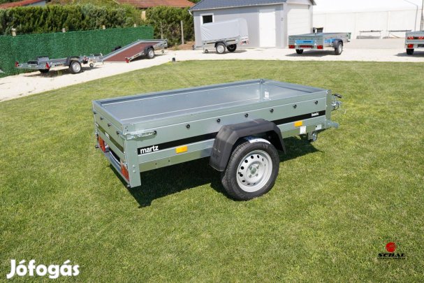 Akció - új 2m-es utánfutó (750kg) rendszámmal most csak 398.000 Ft!