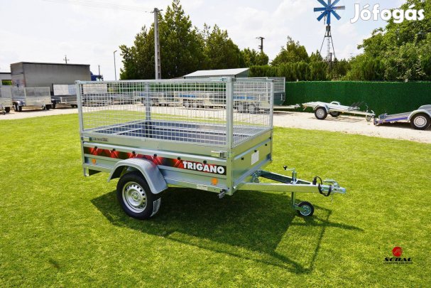 Akció - új billenős Sebal utánfutó rácsos magasítóval most 578.000 Ft