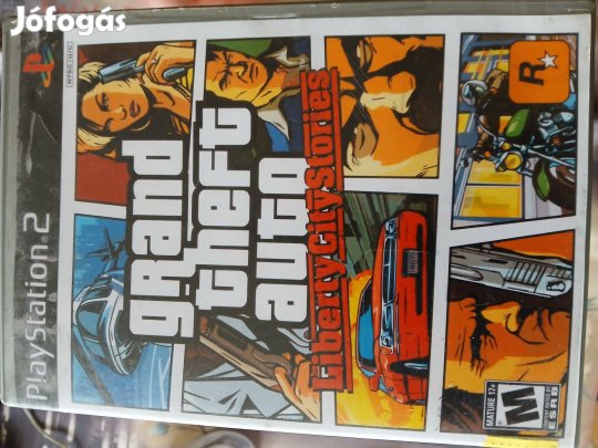 Akció ps2 eredeti Játék : 15. Grand Theft Auto Liberty City Stories (