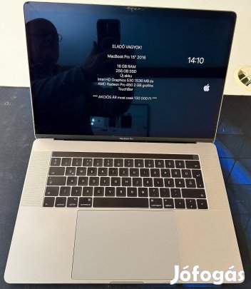 Akciós Macbook Pro 15 (2016) eladó!