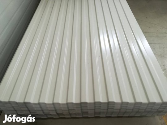 Akciós T10 Fehér 0,5mm Trapézlemez