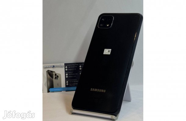 Akciós! Samsung Galaxy A22 5G 128GB Fekete, Használt Garanciával!