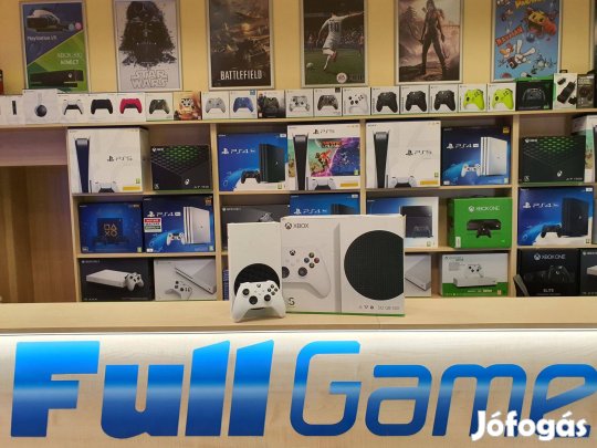 Akciós áron Xbox Series S Garanciával üzletből konzol beszámítás is