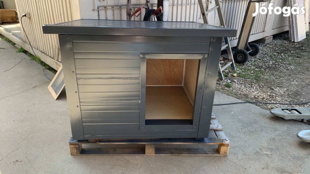 Akciós kutyaház! Hőszigetelt, rázásbiztos, szendvicspanel kutyaház!